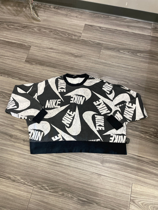 Black Sweatshirt Crewneck Nike, Size 3x