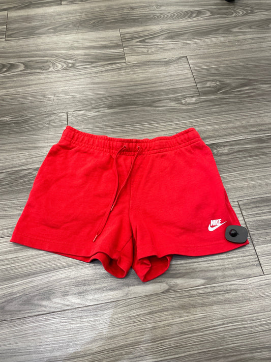 Red Athletic Shorts Nike, Size M