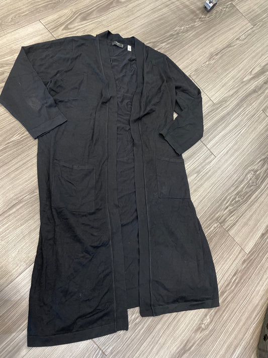 Black Cardigan Tahari By Arthur Levine, Size 1x