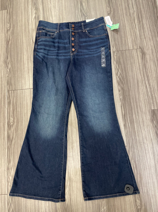 Navy Jeans Boot Cut Maurices, Size 18