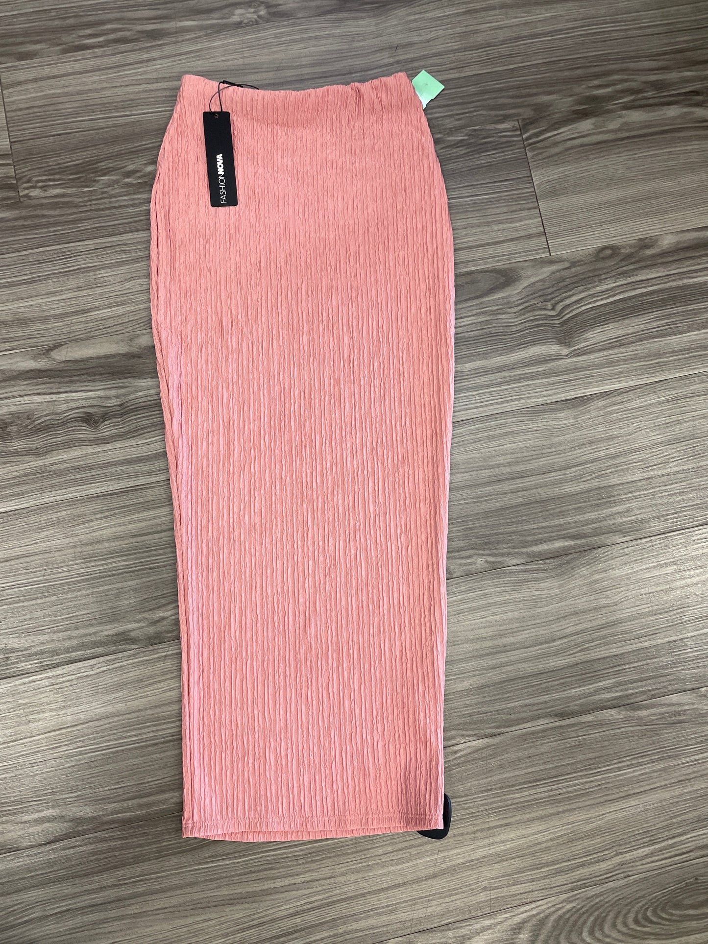 Pink Skirt Maxi Fashion Nova, Size S