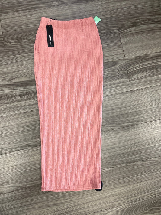 Pink Skirt Maxi Fashion Nova, Size S