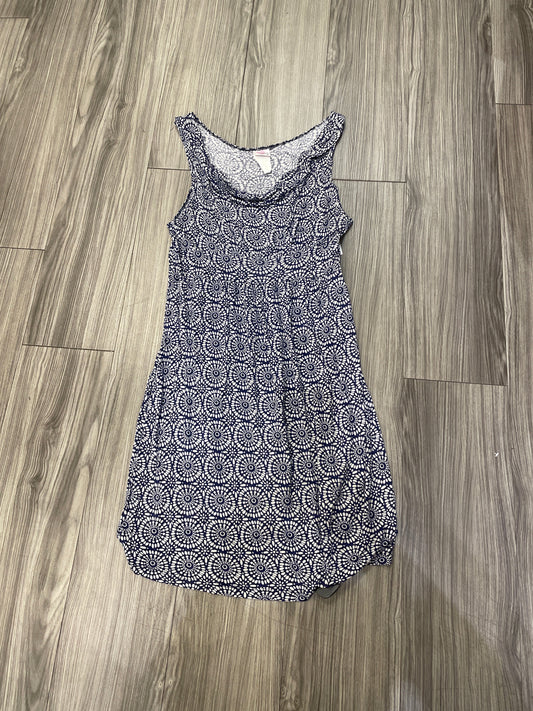 Blue Dress Casual Short Bsport Maternity, Size Xl