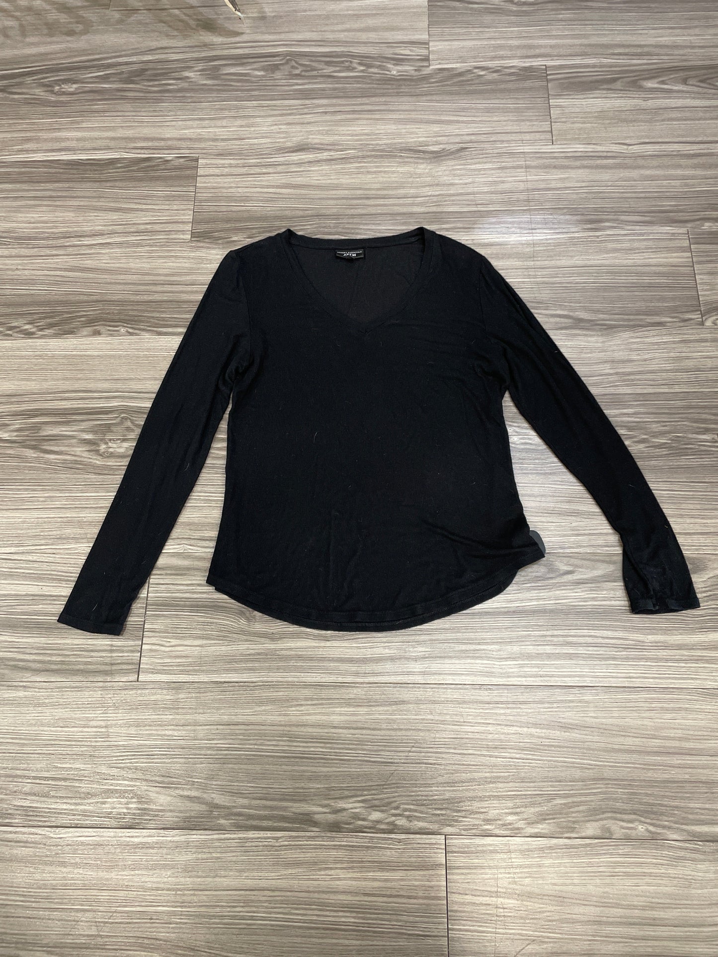 Black Top Long Sleeve Apt 9, Size L