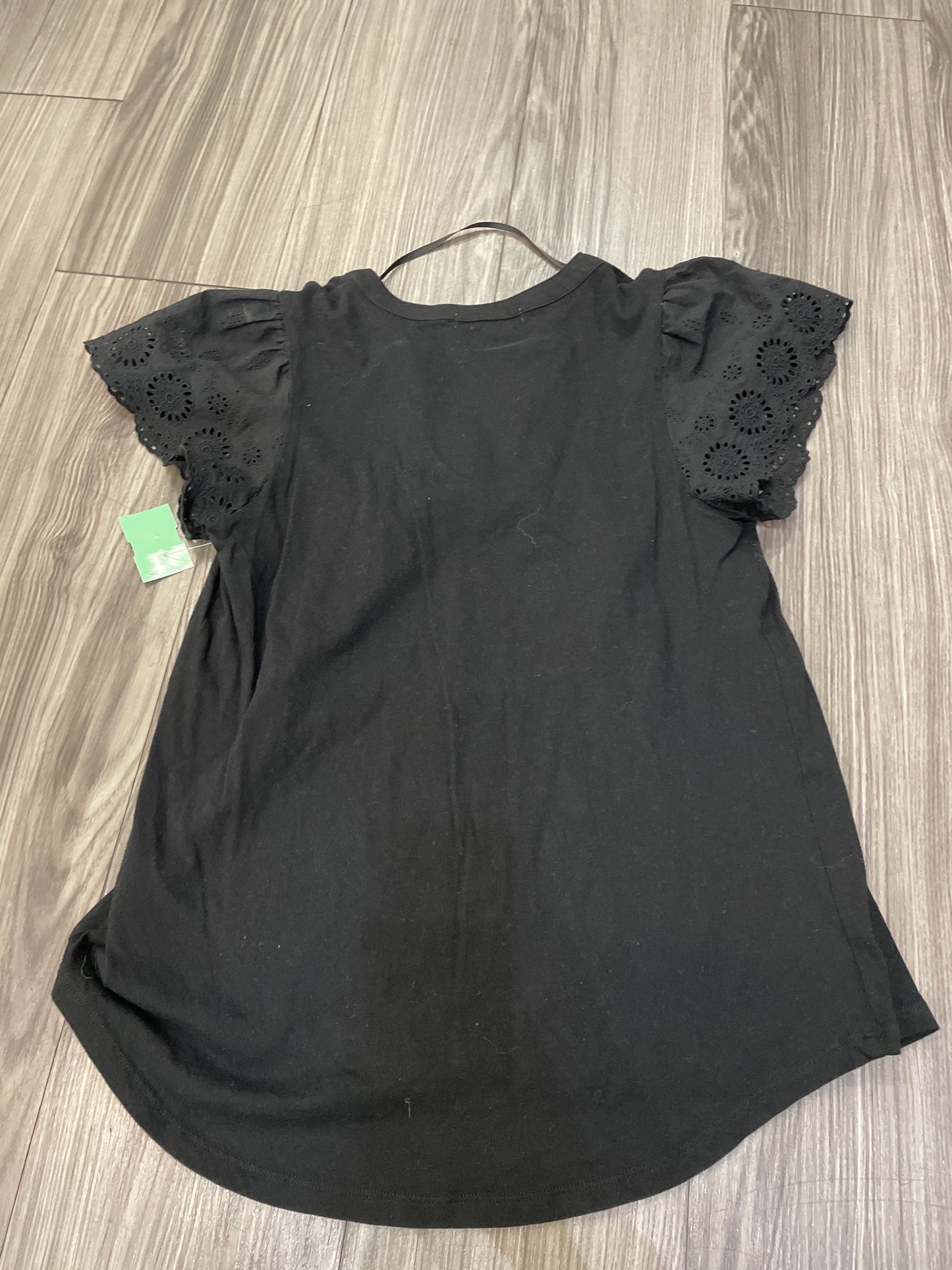 Black Top Short Sleeve C And C, Size S