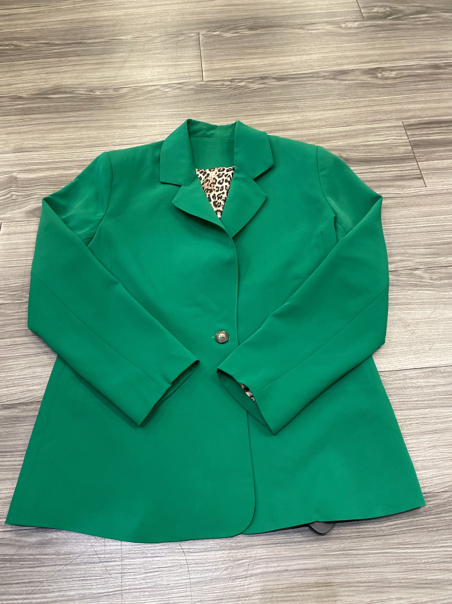 Green Blazer Clothes Mentor, Size L