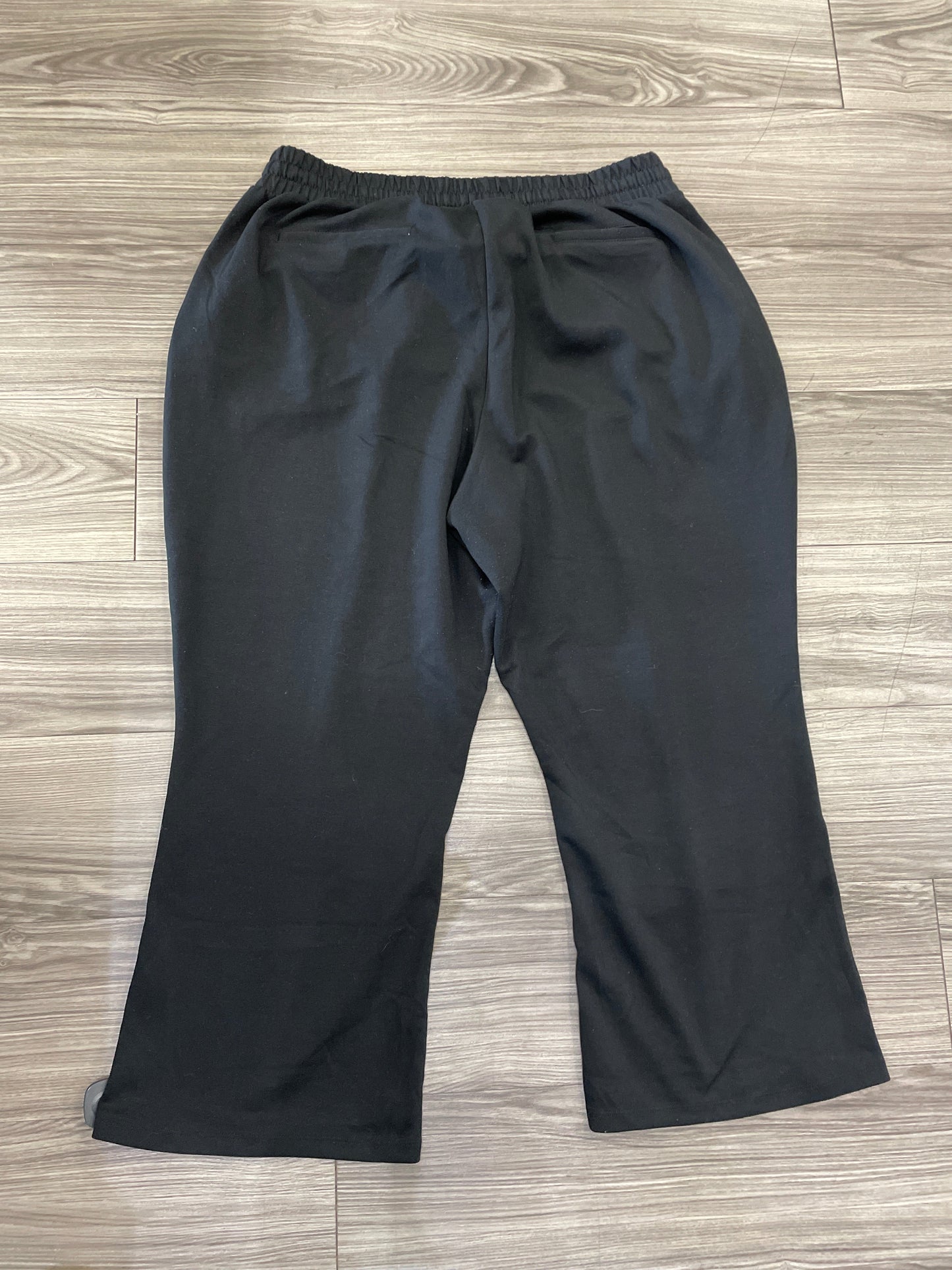 Black Athletic Pants Ava & Viv, Size 2x