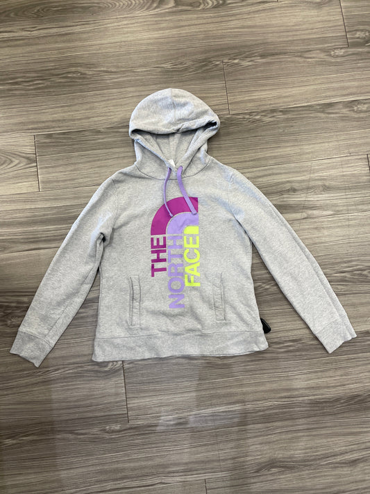 Grey & Purple Sweatshirt Hoodie The North Face, Size M