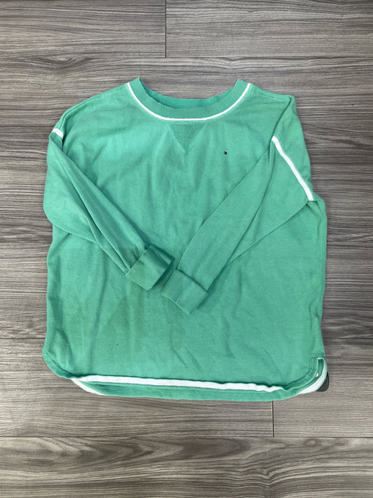 Sweater By Tommy Hilfiger In Green, Size: Xs