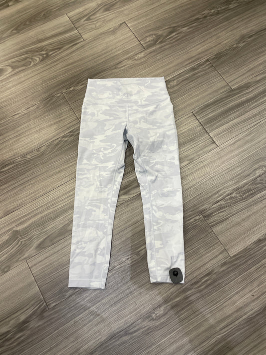 Athletic Leggings By Lululemon In Camouflage Print, Size: 8