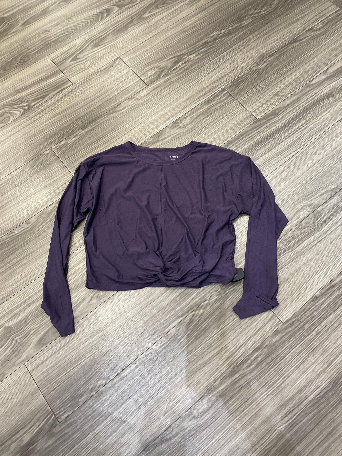 Top Long Sleeve By Old Navy In Purple, Size: M