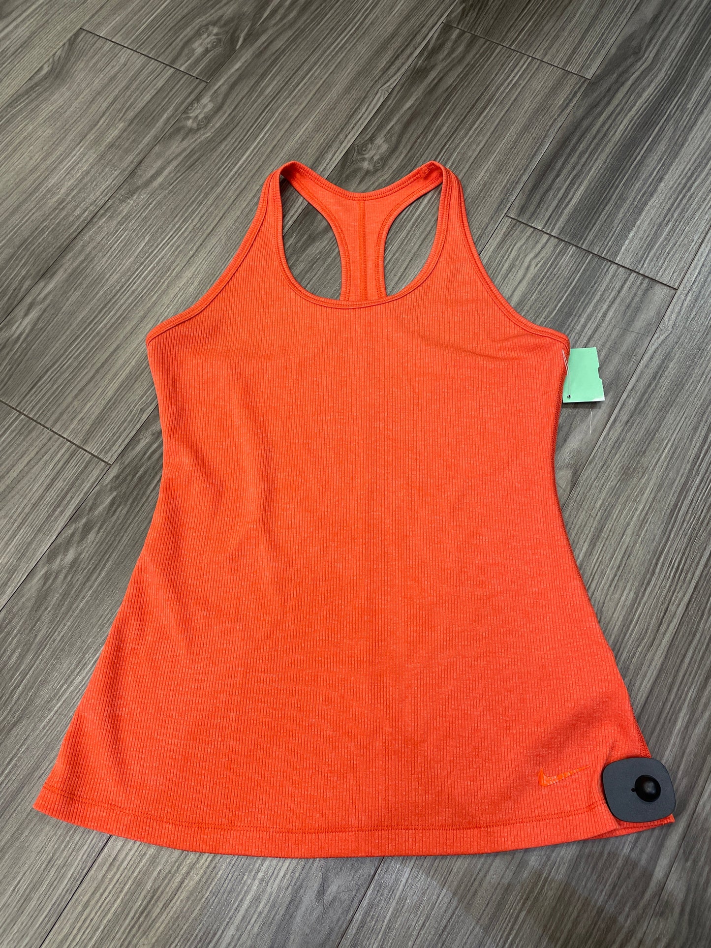 Athletic Tank Top By Nike In Orange, Size: M