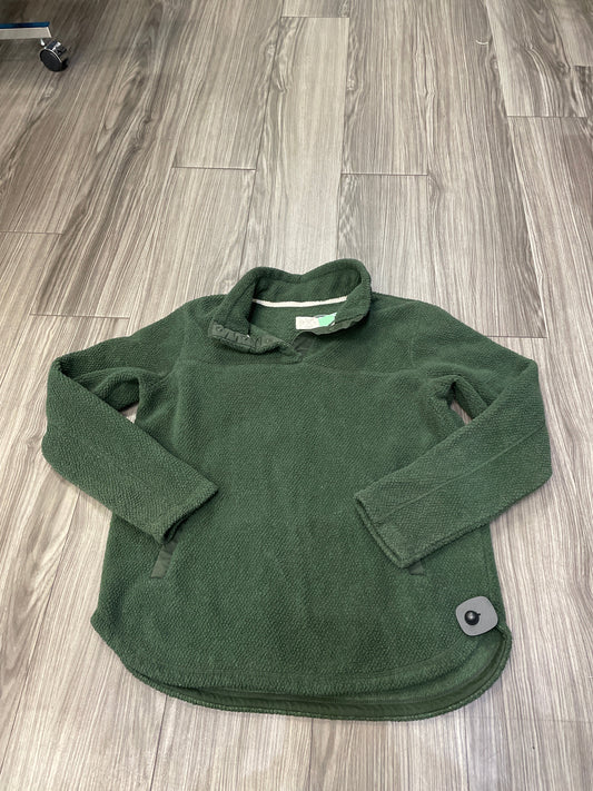 Sweatshirt Collar By Clothes Mentor In Green, Size: M