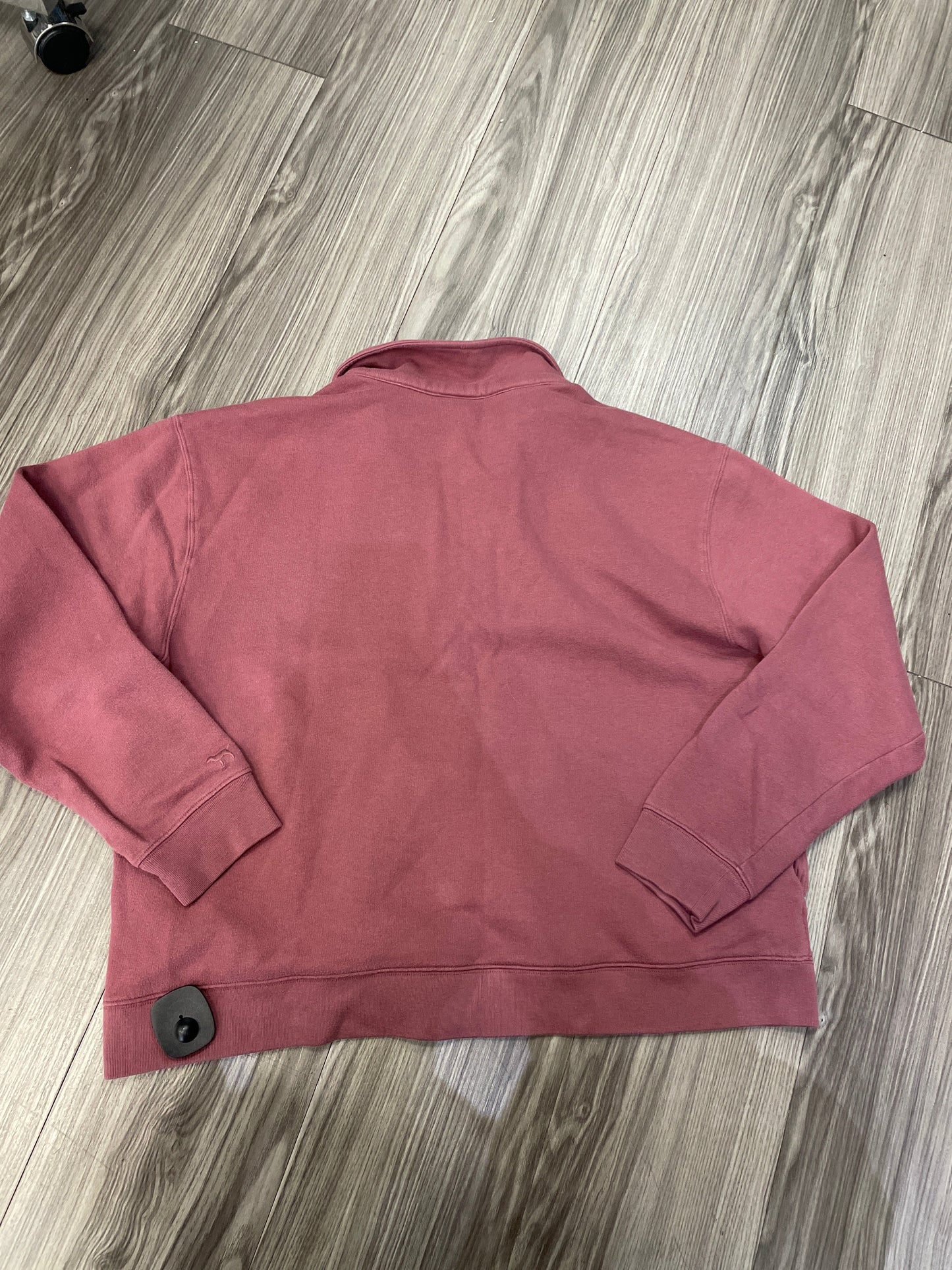 Sweatshirt Collar By Pink In Pink, Size: L