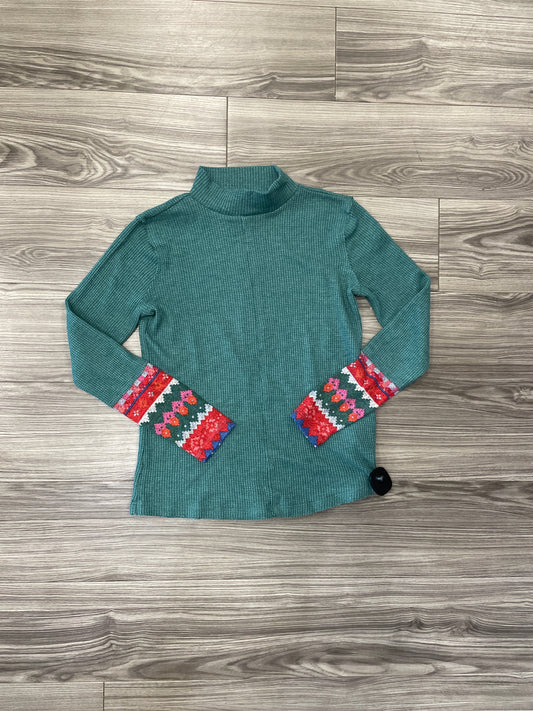 Top Long Sleeve By Maurices In Green, Size: S