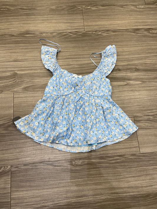 Tank Top By Blu Pepper In Floral Print, Size: M