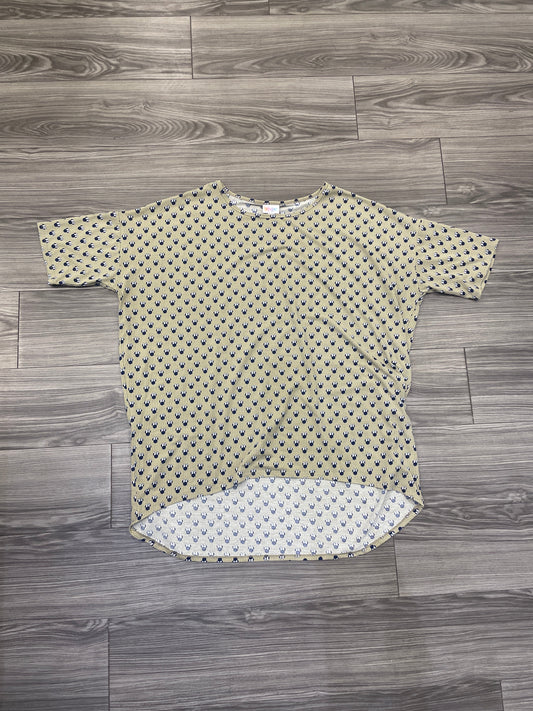 Top Short Sleeve By Lularoe In Green, Size: 2x