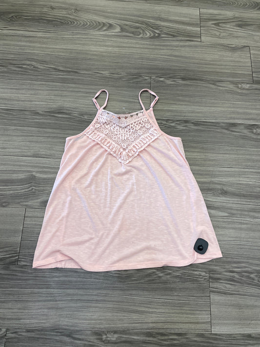 Tank Top By Bibi In Pink, Size: S