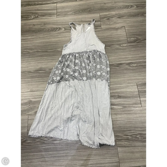 Dress Casual Maxi By Pol In Grey, Size: S