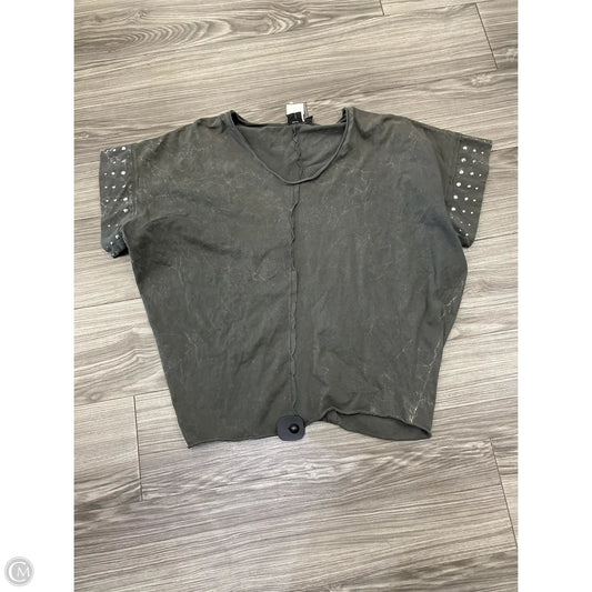 Top Short Sleeve By Rock And Republic In Grey, Size: S