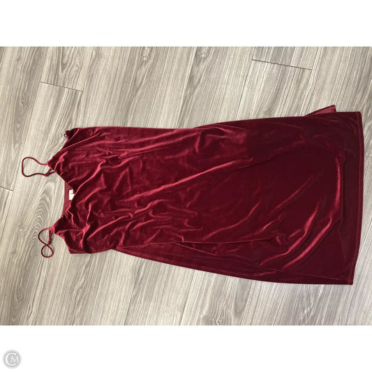 Dress Party Midi By Allison Joy In Red, Size: L