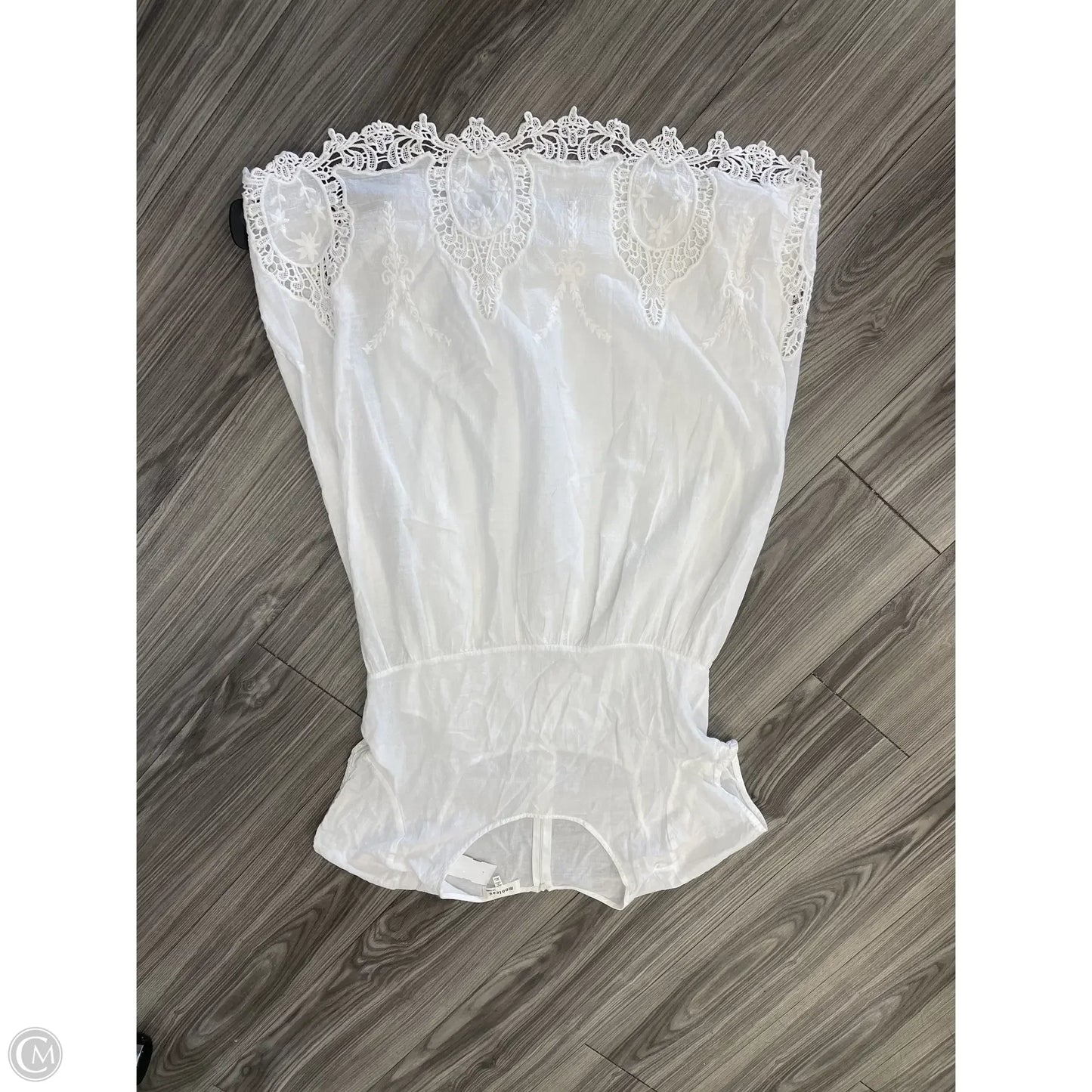 Dress Casual Short By Monteau In White, Size: Xl