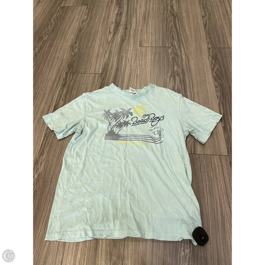 Top Short Sleeve By American Eagle In Blue, Size: S