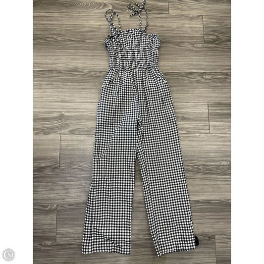 Jumpsuit By Japna In Black & White, Size: Xs