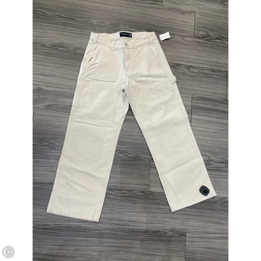 Pants Cargo & Utility By Abercrombie And Fitch In Cream, Size: 6