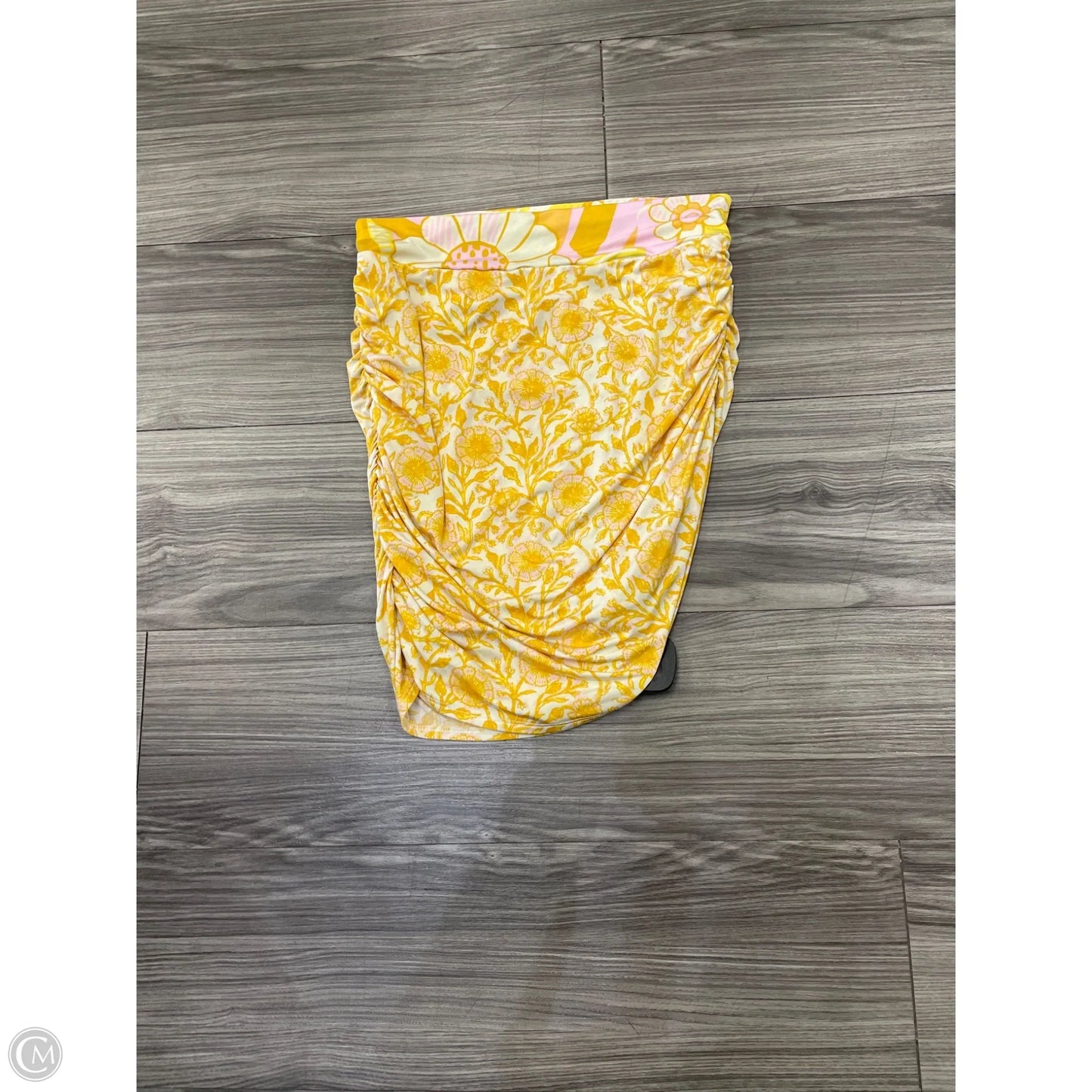 Skirt Designer By Free People In Yellow, Size: S