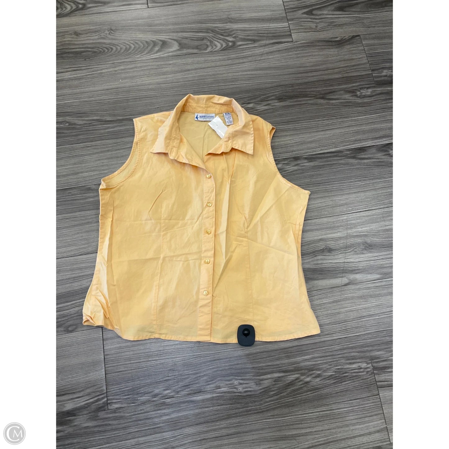 Tank Top By Marsh Landing In Orange, Size: Xl