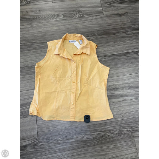 Tank Top By Marsh Landing In Orange, Size: Xl