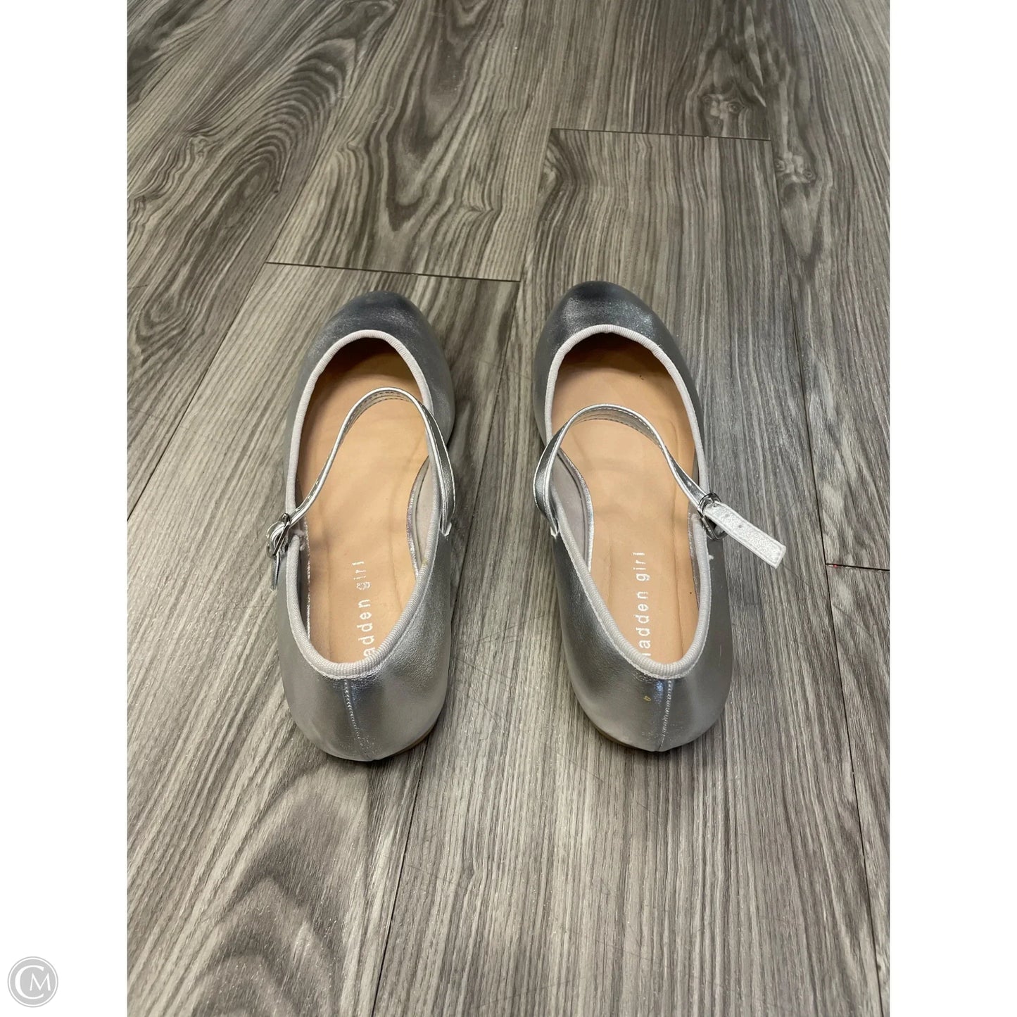Shoes Flats By Madden Girl In Silver, Size: 9.5
