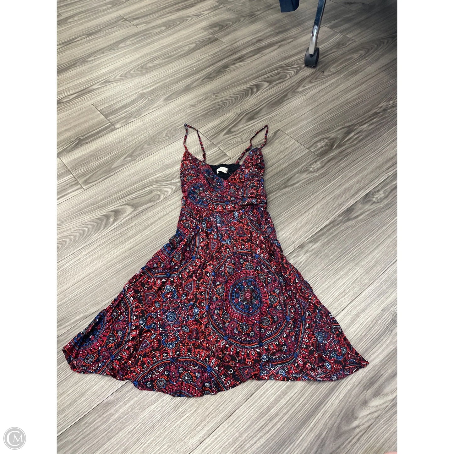 Dress Casual Short By Abercrombie And Fitch In Red, Size: Xs