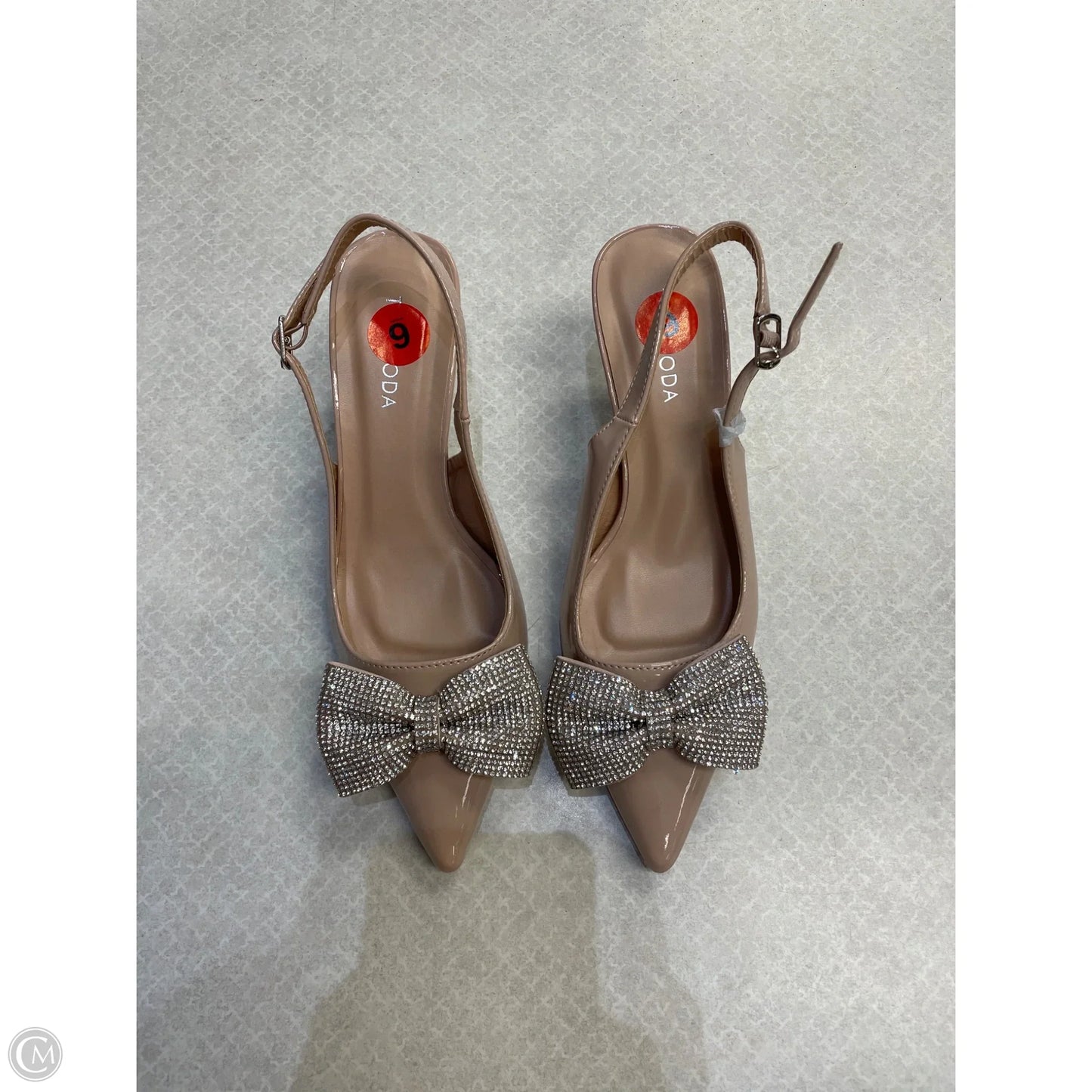 Shoes Heels Stiletto By Top Moda In Tan, Size: 6