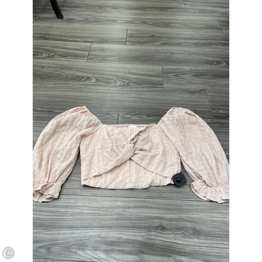Top Long Sleeve By Altard State In Pink, Size: S