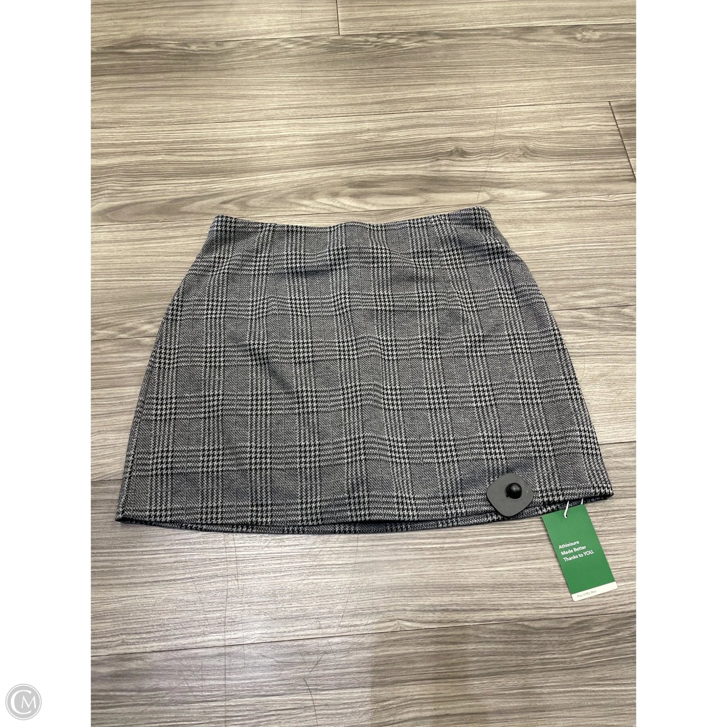Skirt Mini & Short By Clothes Mentor In Grey, Size: L