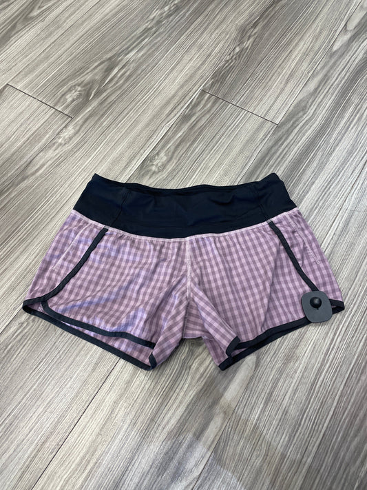 Purple Athletic Shorts Lululemon, Size 4