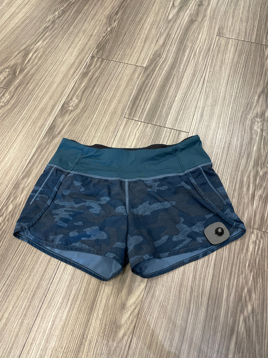 Blue Athletic Shorts Lululemon, Size 4