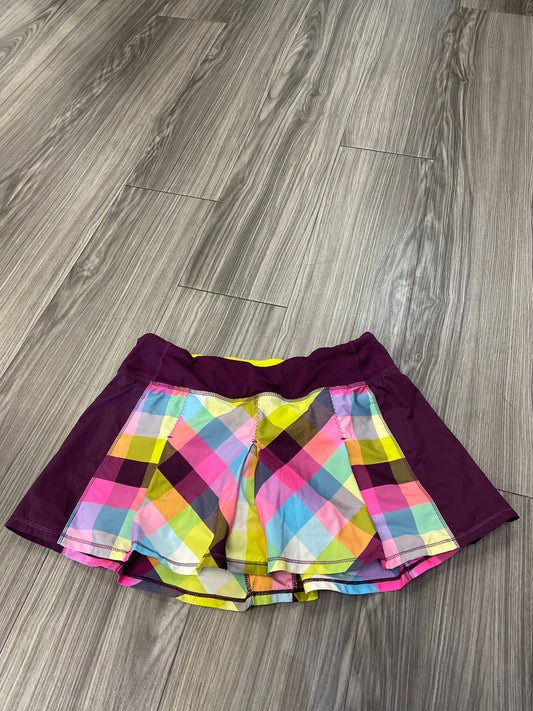 Multi-colored Athletic Shorts Lululemon, Size 4