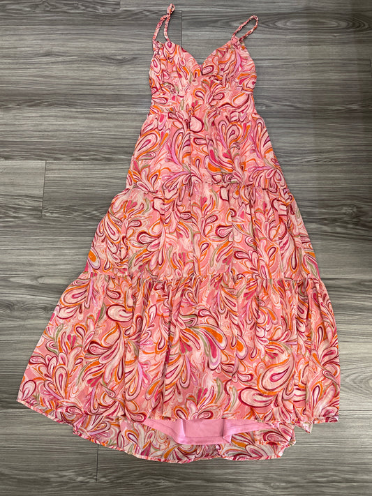 Pink Dress Casual Maxi Jessica Simpson, Size L