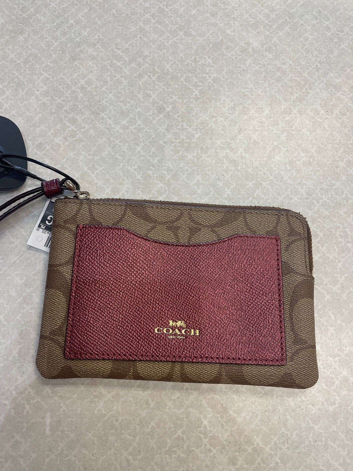 Wallet Designer Coach, Size Small