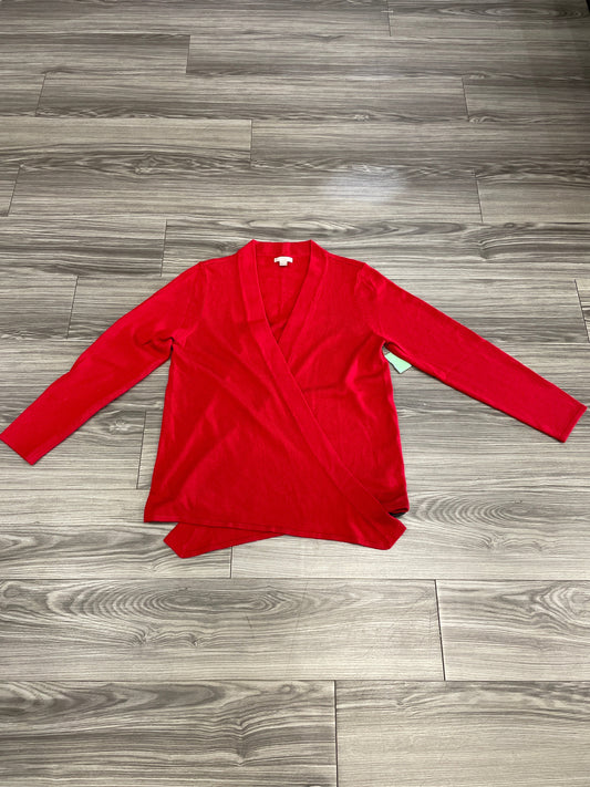 Red Cardigan Clothes Mentor, Size Xl