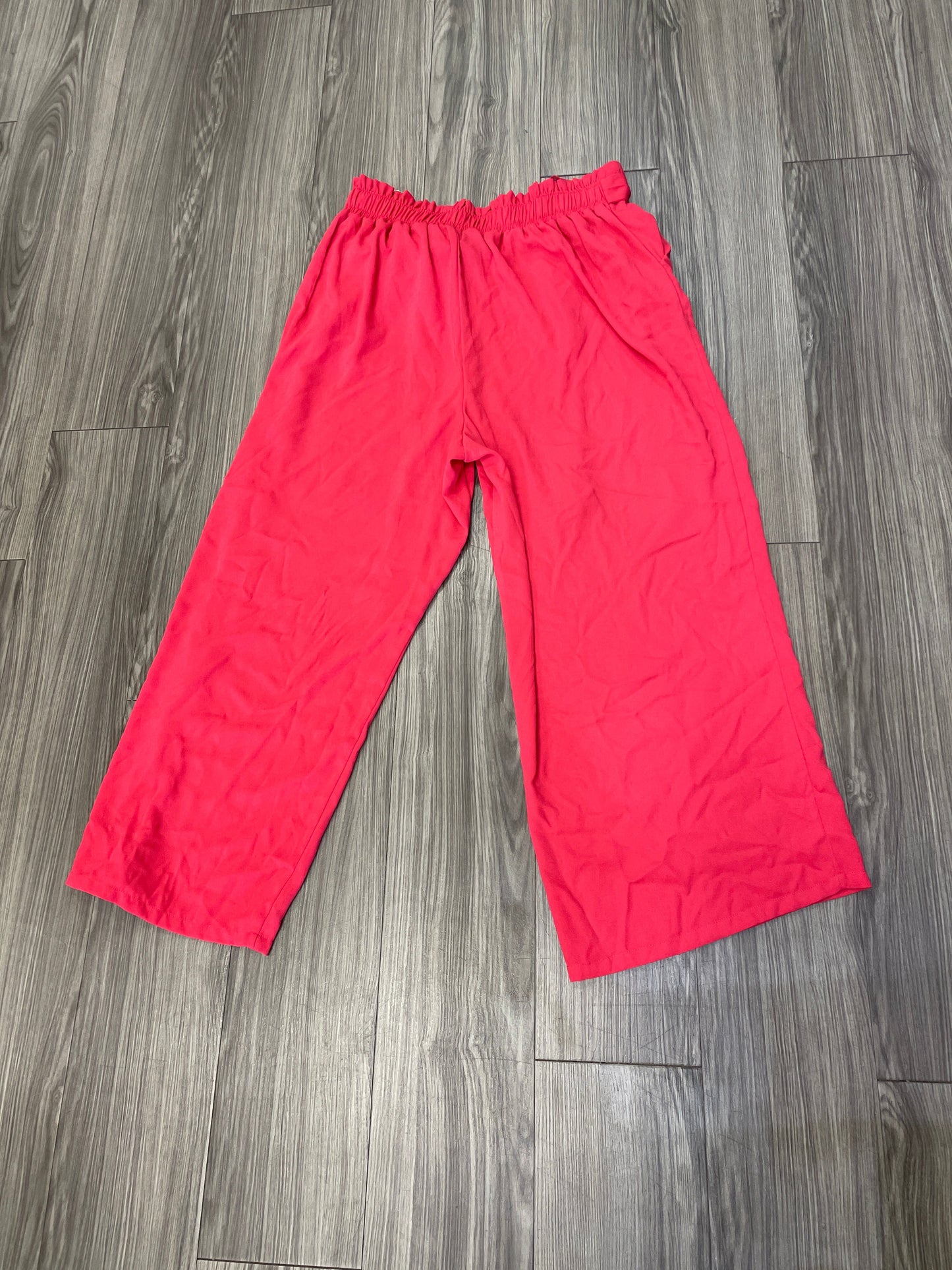 Pink Pants Wide Leg Ophelia Roe, Size 2x