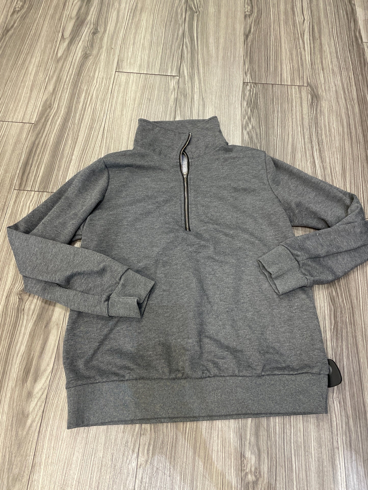 Grey Sweatshirt Collar Shein, Size L