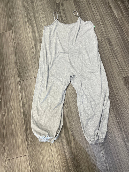 Grey Jumpsuit Clothes Mentor, Size 2x