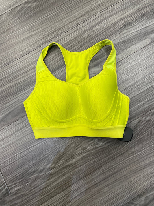 Green Athletic Bra Gym Shark, Size Xs