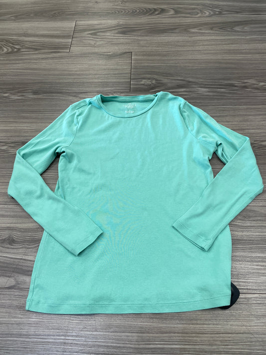 Teal Top Long Sleeve Talbots, Size S