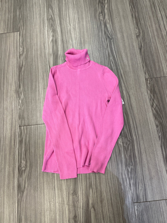 Pink Sweater Lauren By Ralph Lauren, Size L