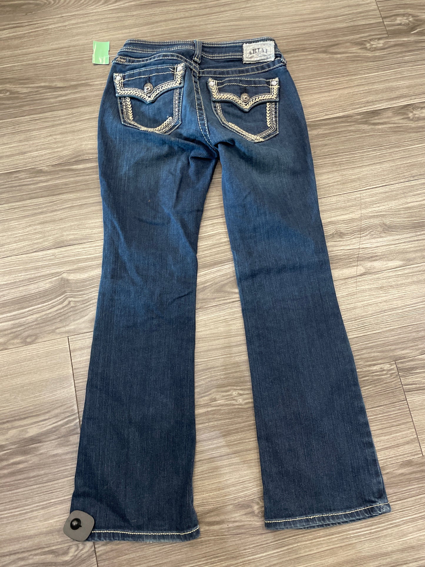 Jeans Boot Cut By Ariat In Blue, Size: 4